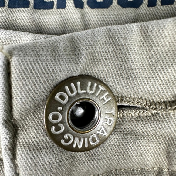 Duluth Trading Men's DuluthFlex Ballroom Khaki Relaxed Fit Pants 42x32 Tan - Picture 5 of 15